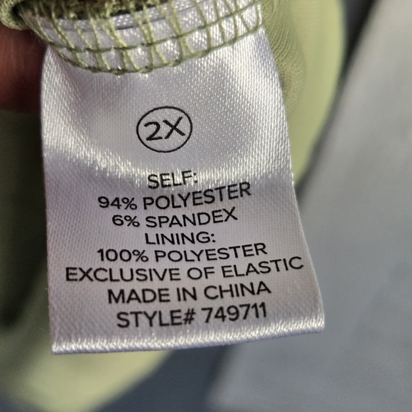 Fashion Nova Floral Mesh Mini Dress - Green and Pink - Picture 11 of 12